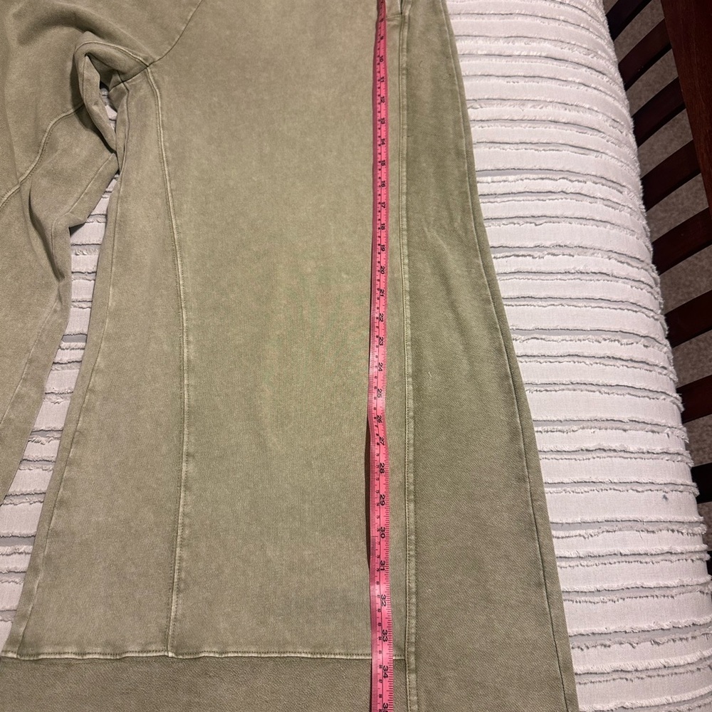 Three Bird Nest Sage Green Wide Leg Pant - Picture 4 of 8